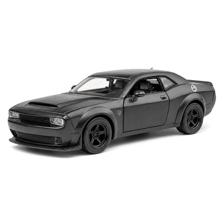 Dodge 2018 تشالنجر SRT ديمون مات بلاك 1:36 – نموذج عرض معدني مصبوب، قالب