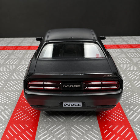 Dodge 2018 تشالنجر SRT ديمون مات بلاك 1:36 – نموذج عرض معدني مصبوب، قالب
