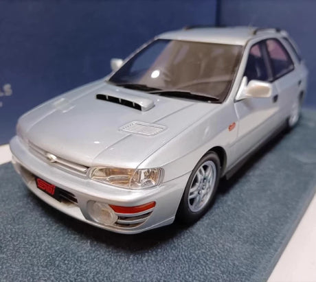 [Engup] 1:18 Subaru 1994 WRX GF8 Silver Model Car Resin