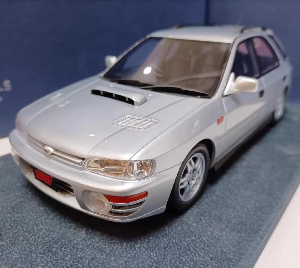[Engup] 1:18 Subaru 1994 WRX GF8 Silver Model Car Resin