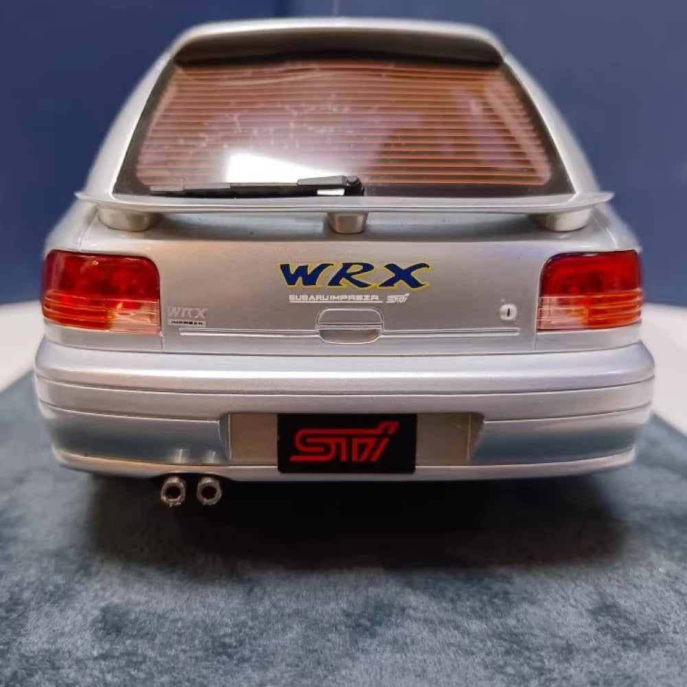 [Engup] 1:18 Subaru 1994 WRX GF8 Silver Model Car Resin