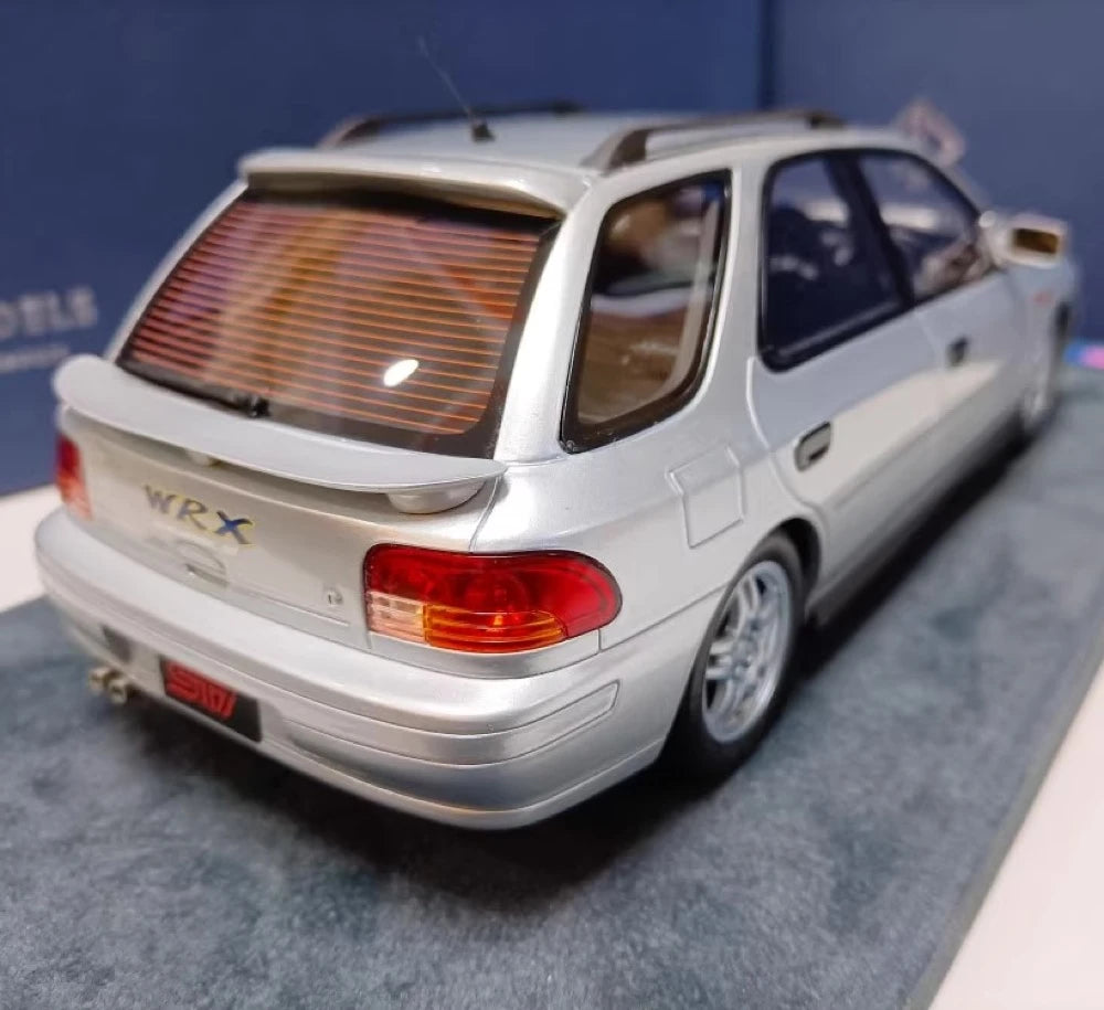 [Engup] 1:18 Subaru 1994 WRX GF8 Silver Model Car Resin