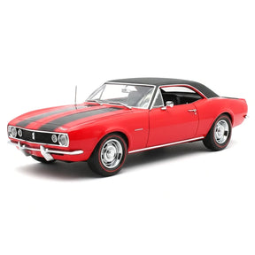 [ERTL] 1:18 Chevrolet 1967 Camaro Z28 Red Model Car Die-Cast