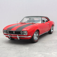 [ERTL] 1:18 Chevrolet 1967 Camaro Z28 Red Model Car Die-Cast