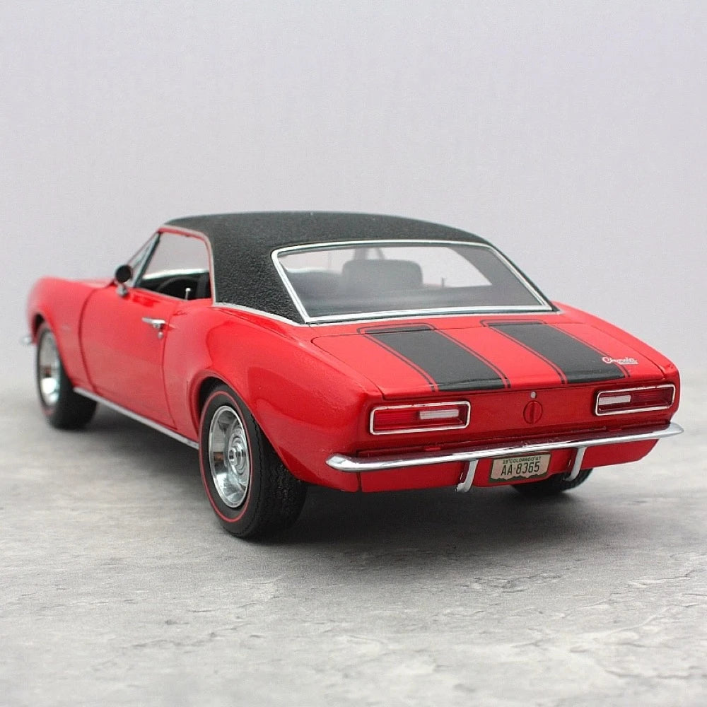 [ERTL] 1:18 Chevrolet 1967 Camaro Z28 Red Model Car Die-Cast