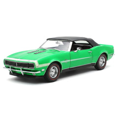 [Exact Detail] 1:18 Chevrolet 1968 Camaro RS/SS Green Model Car Die-Cast