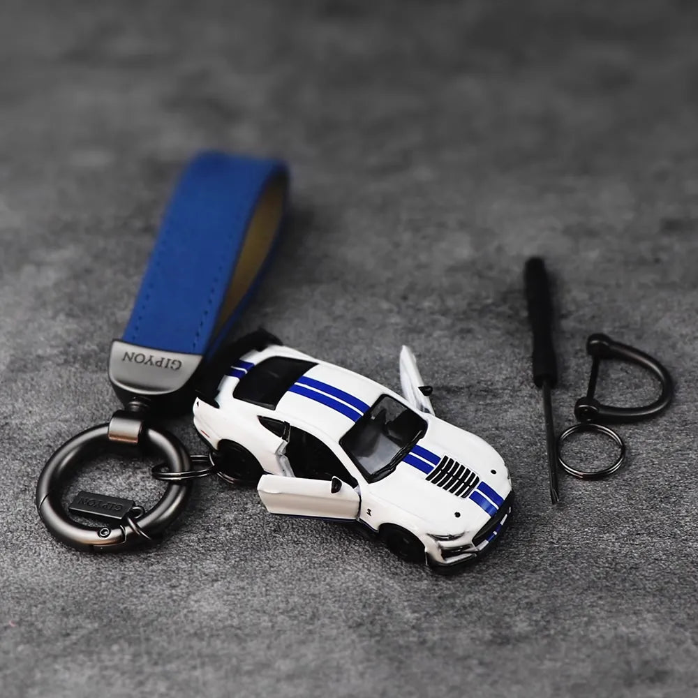 Ford Mustang Shelby GT500 Keychain 1:64 Model Car Keychain