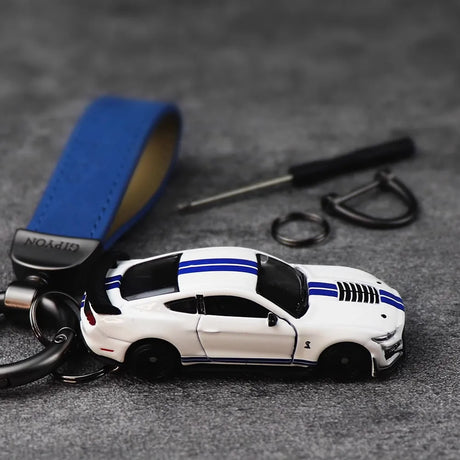 Ford Mustang Shelby GT500 Keychain 1:64 Model Car Keychain