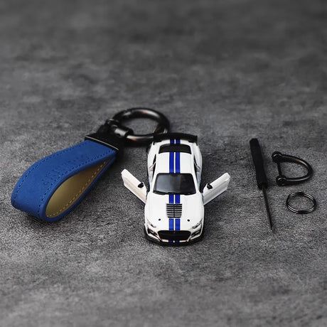 Ford Mustang Shelby GT500 Keychain 1:64 Model Car Keychain
