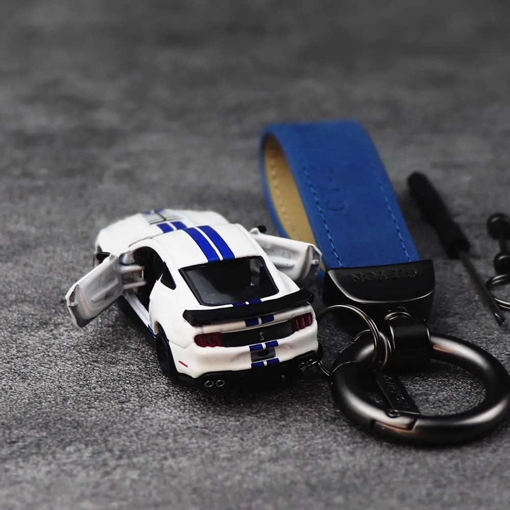 Ford Mustang Shelby GT500 Keychain 1:64 Model Car Keychain