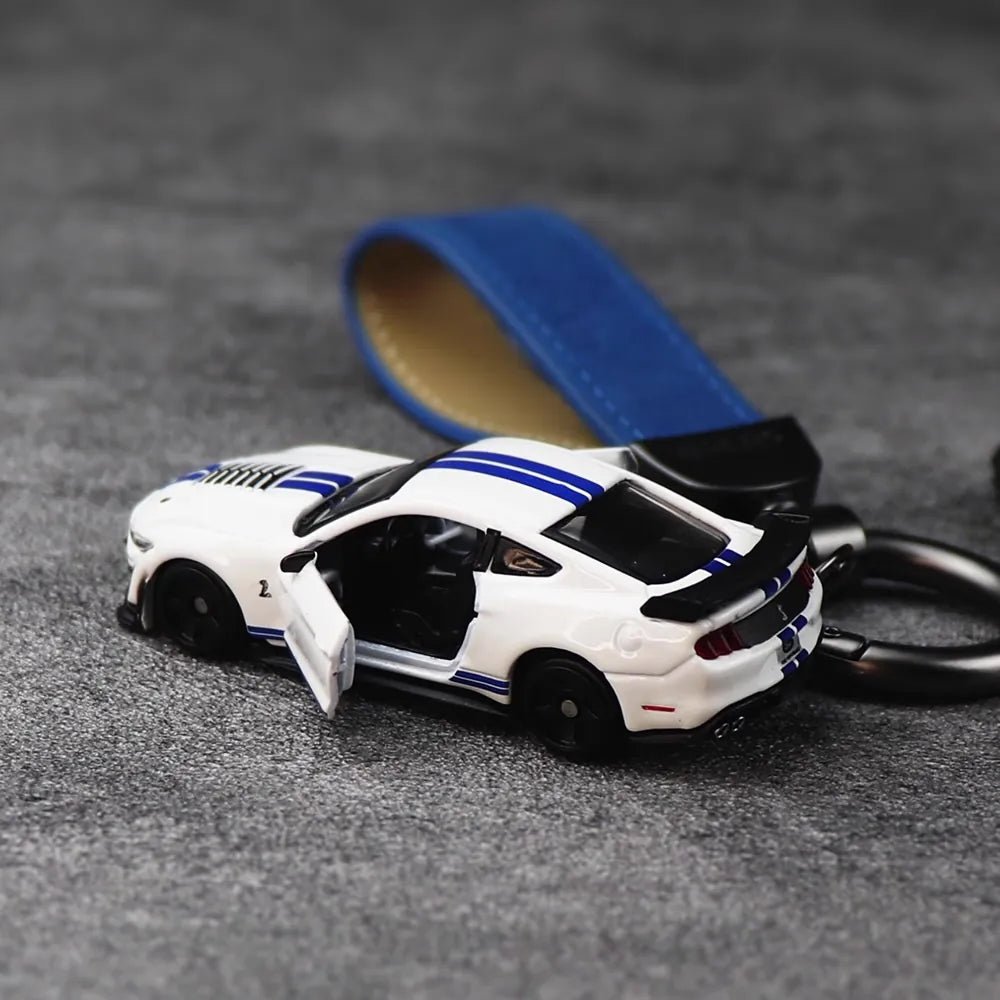 Ford Mustang Shelby GT500 Keychain 1:64 Model Car Keychain
