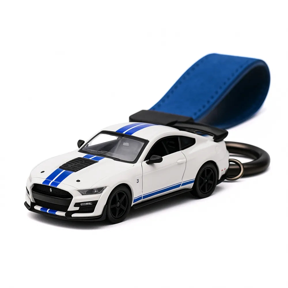 Ford Mustang Shelby GT500 Keychain 1:64 Model Car Keychain