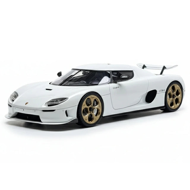 [FrontiArt] 1:18 Koenigsegg 2022 CC850 White Model Car Resin