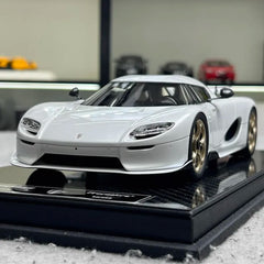 [FrontiArt] 1:18 Koenigsegg 2022 CC850 White Model Car Resin