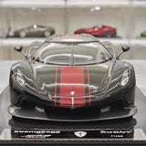[FrontiArt] 1:18 Koenigsegg 2020 Jesko Absolut Glossy Black & Red Model Car Resin