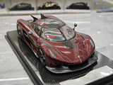 [FrontiArt] 1:18 Koenigsegg 2020 Jesko Absolut グロスy Wine モデルカー レジン