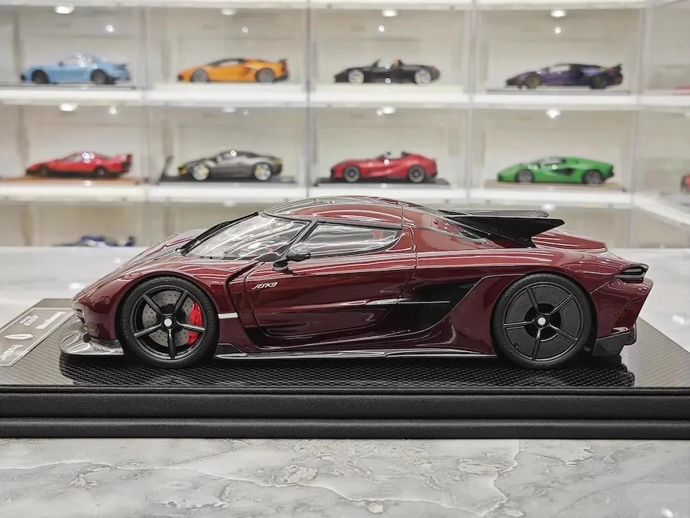 [FrontiArt] 1:18 Koenigsegg 2020 Jesko Absolut グロスy Wine モデルカー レジン