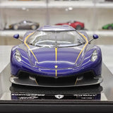 [FrontiArt] 1:18 Koenigsegg 2020 Jesko Absolut Glossy Blue Model Car Resin