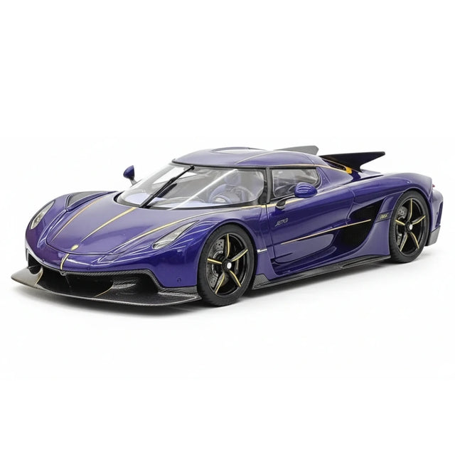 [FrontiArt] 1:18 Koenigsegg 2020 Jesko Absolut Glossy Blue Model Car Resin