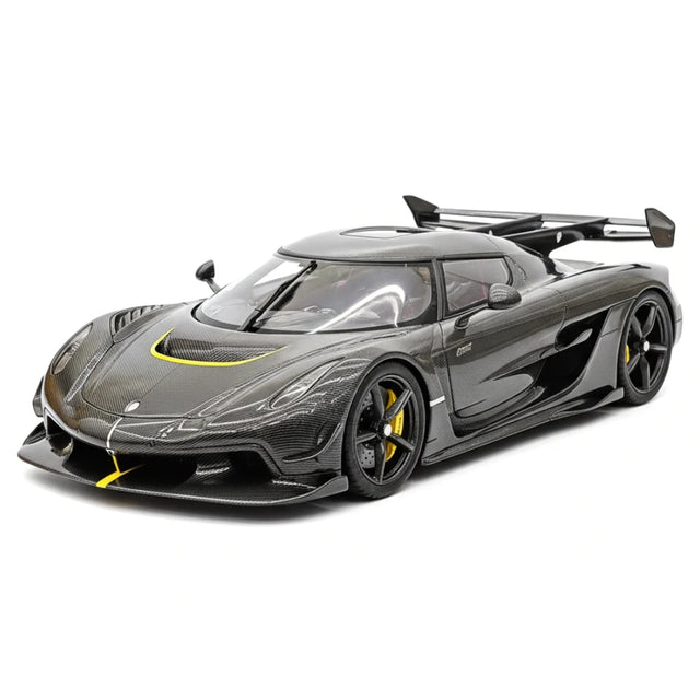[FrontiArt] 1:18 Koenigsegg 2020 Jesko Attack Black Carbon Fiber Model Car Resin