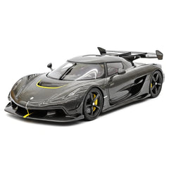 [FrontiArt] 1:18 Koenigsegg 2020 Jesko Attack Black Carbon Fiber Model Car Resin