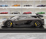 [FrontiArt] 1:18 Koenigsegg 2020 Jesko Attack Black Carbon Fiber Model Car Resin