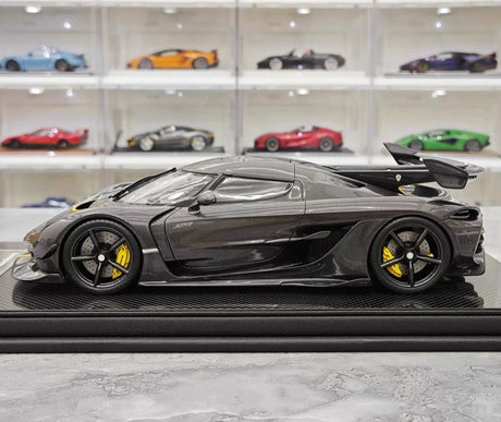 [FrontiArt] 1:18 Koenigsegg 2020 Jesko Attack Black Carbon Fiber Model Car Resin