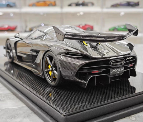 [FrontiArt] 1:18 Koenigsegg 2020 Jesko Attack Black Carbon Fiber Model Car Resin