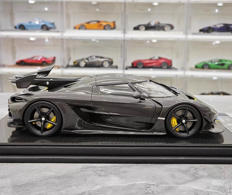 [FrontiArt] 1:18 Koenigsegg 2020 Jesko Attack Black Carbon Fiber Model Car Resin
