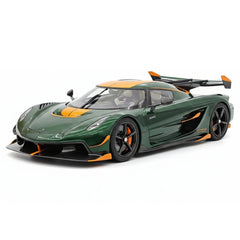 [FrontiArt] 1:18 Koenigsegg 2020 Jesko Attack Glossy Green & Orange Model Car Resin