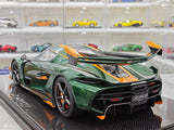 [FrontiArt] 1:18 Koenigsegg 2020 Jesko Attack Glossy Green & Orange Model Car Resin