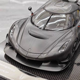 [FrontiArt] 1:18 Koenigsegg 2020 Jesko Attack matt svart modellbil harts