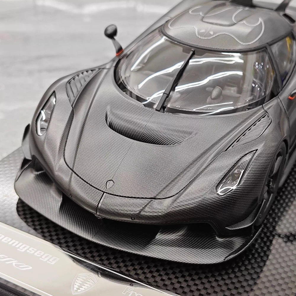 [FrontiArt] 1:18 Koenigsegg 2020 Jesko Attack Matte Black Model Car Resin