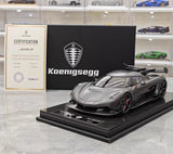 [FrontiArt] 1:18 Koenigsegg 2020 Jesko Attack matt svart modellbil harts