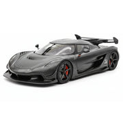 FrontiArt Koenigsegg 2020 Jesko Attack Matte الأسود 1:18 – مجسم سيارة من الراتنج للعرض والاقتناء
