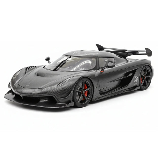 [FrontiArt] 1:18 Koenigsegg 2020 Jesko Attack matt svart modellbil harts