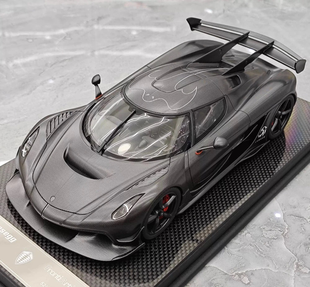[FrontiArt] 1:18 Koenigsegg 2020 Jesko Attack Matte Black Model Car Resin