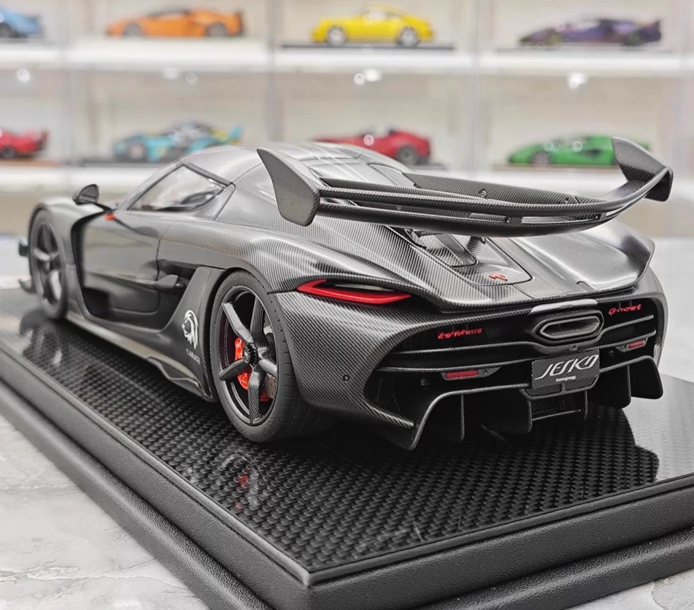 [FrontiArt] 1:18 Koenigsegg 2020 Jesko Attack Matte Black Model Car Resin