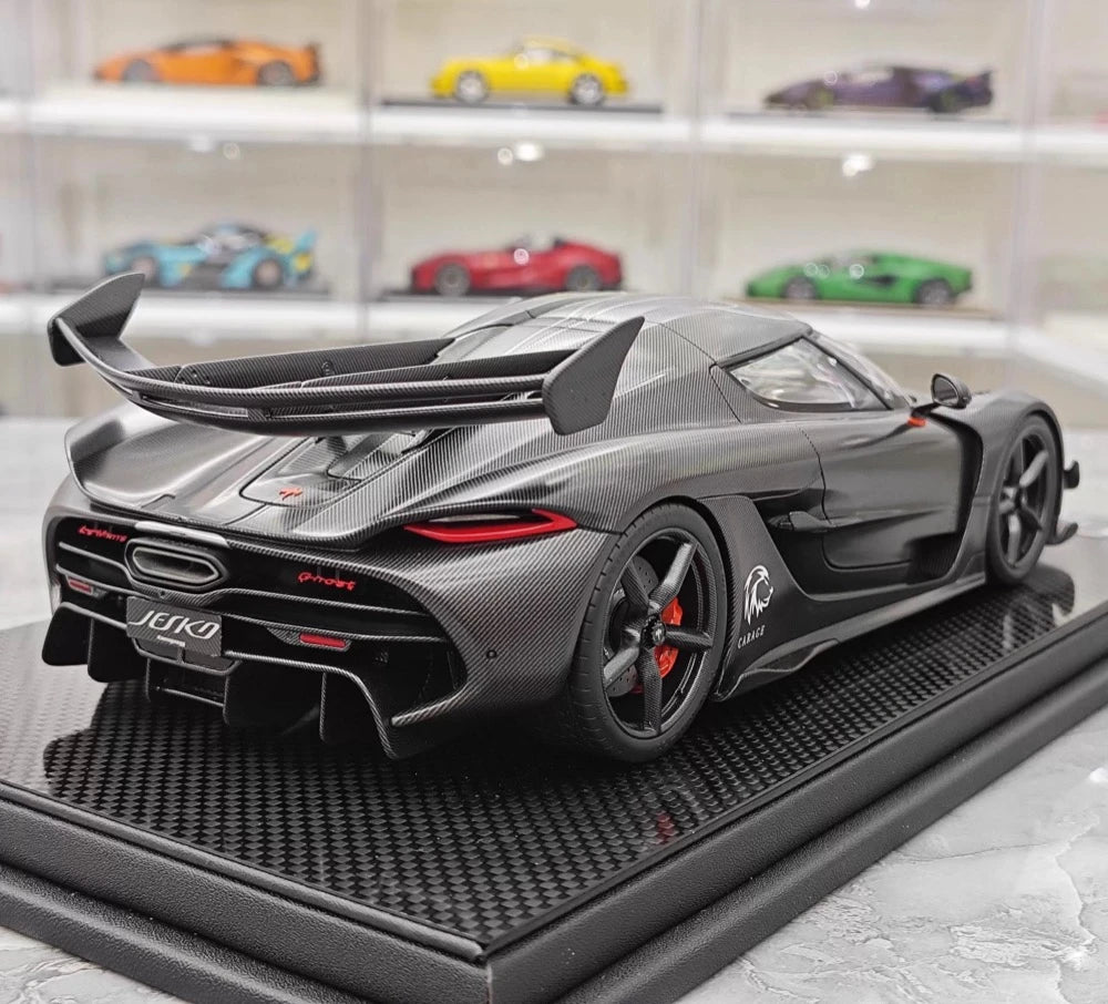 [FrontiArt] 1:18 Koenigsegg 2020 Jesko Attack Matte Black Model Car Resin