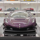 [FrontiArt] 1:18 Koenigsegg 2020 Jesko Attack Glossy Purple Model Car Resin