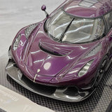 [FrontiArt] 1:18 Koenigsegg 2020 Jesko Attack Glossy Purple Model Car Resin