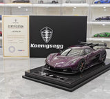 [FrontiArt] 1:18 Koenigsegg 2020 Jesko Attack Glossy Purple Model Car Resin