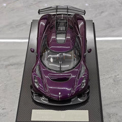 [FrontiArt] 1:18 Koenigsegg 2020 Jesko Attack Glossy Purple Model Car Resin