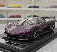 [FrontiArt] 1:18 Koenigsegg 2020 Jesko Attack Glossy Purple Model Car Resin