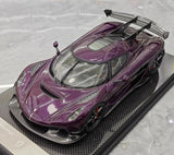 [FrontiArt] 1:18 Koenigsegg 2020 Jesko Attack Glossy Purple Model Car Resin