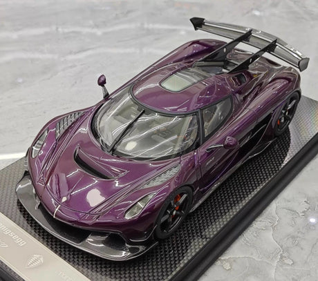 [FrontiArt] 1:18 Koenigsegg 2020 Jesko Attack Glossy Purple Model Car Resin