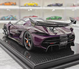 [FrontiArt] 1:18 Koenigsegg 2020 Jesko Attack Glossy Purple Model Car Resin