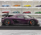 [FrontiArt] 1:18 Koenigsegg 2020 Jesko Attack Glossy Purple Model Car Resin