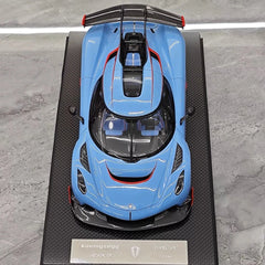 [FrontiArt] 1:18 Koenigsegg 2020 Jesko Attack Glossy Sky Blue Model Car Resin