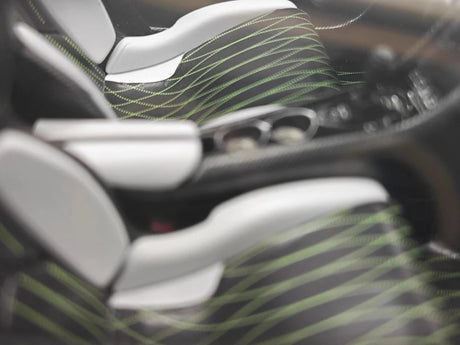 [FrontiArt] 1:18 Koenigsegg 2020 Jesko Attack Glossy White & Green Model Car Resin